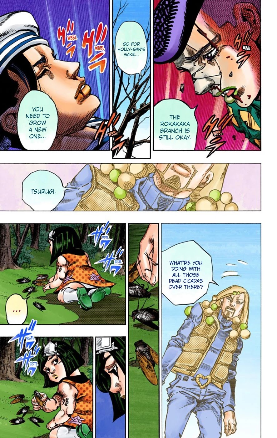 JoJo's Bizarre Adventure Part 8 - JoJolion (Official Colored) Chapter 53 page 31 - Chapter 53: Vitamin C and Killer Queen Part 4