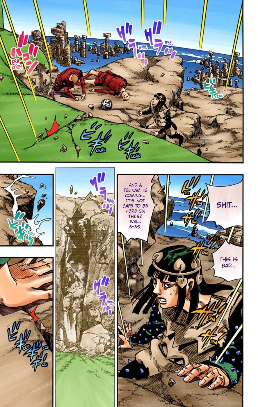 JoJo's Bizarre Adventure Part 8 - JoJolion (Official Colored) Chapter 53 page 33 - Chapter 53: Vitamin C and Killer Queen Part 4