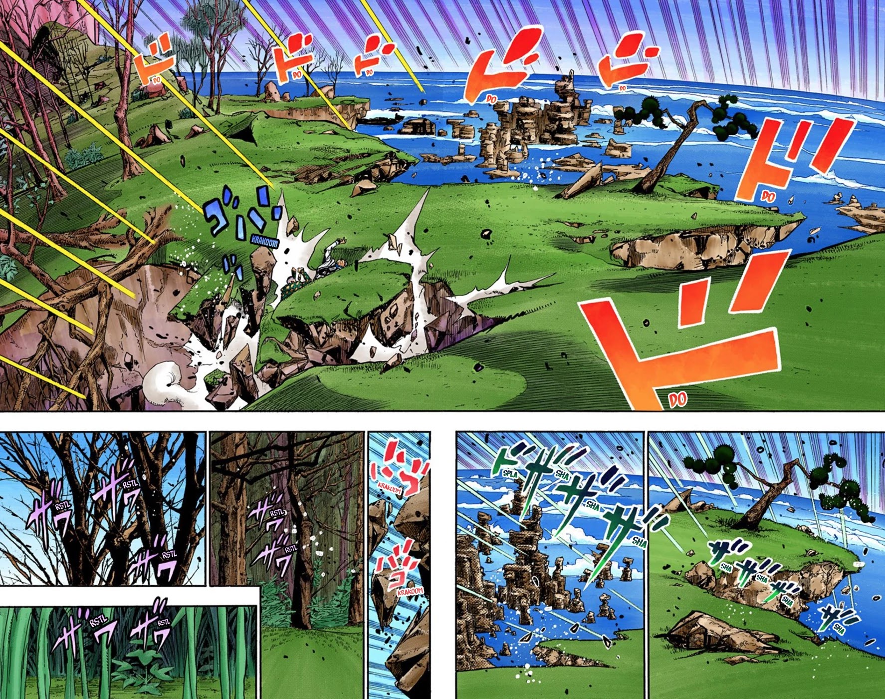 JoJo's Bizarre Adventure Part 8 - JoJolion (Official Colored) Chapter 53 page 35 - Chapter 53: Vitamin C and Killer Queen Part 4
