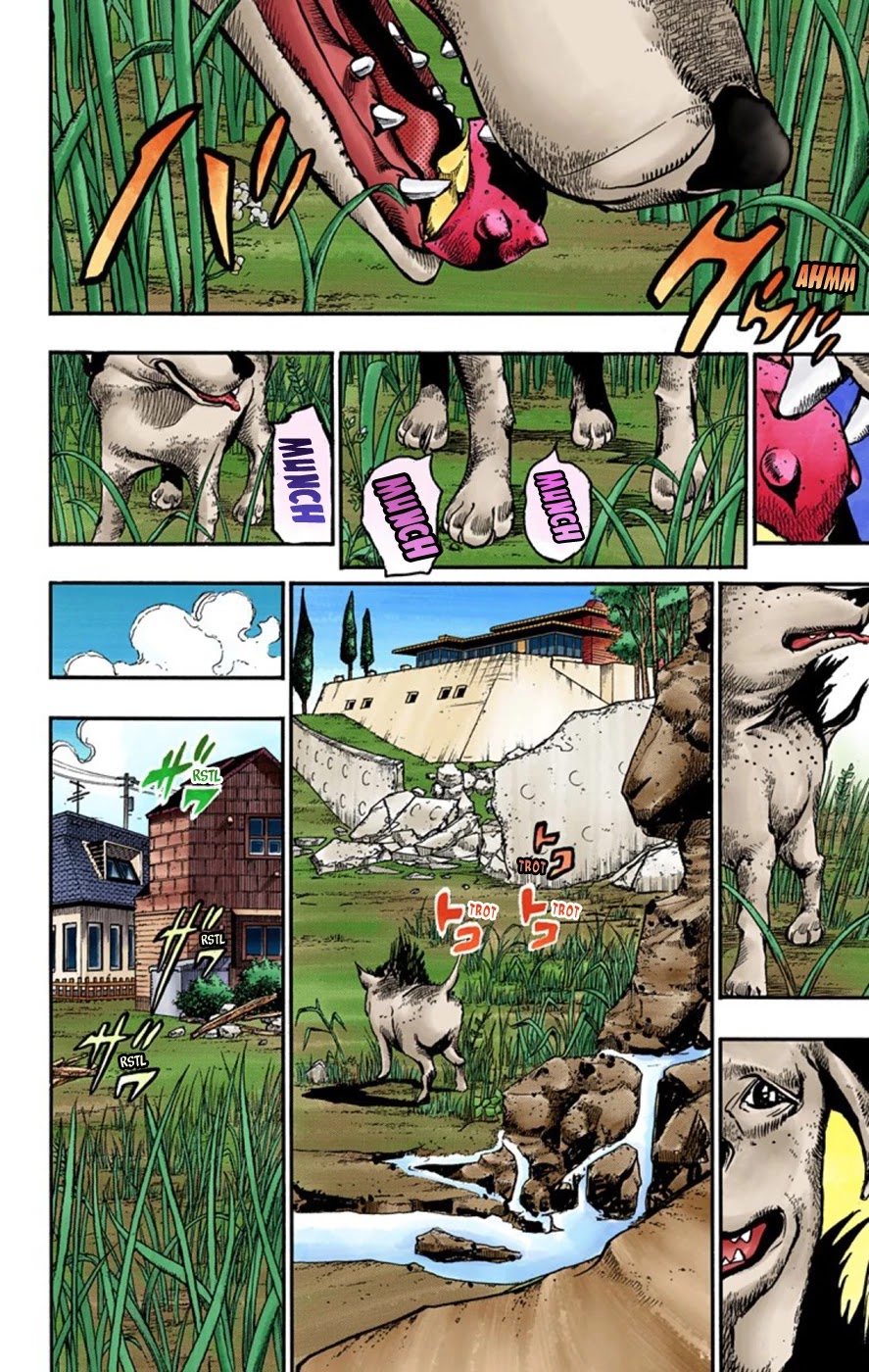 JoJo's Bizarre Adventure Part 8 - JoJolion (Official Colored) Chapter 53 page 36 - Chapter 53: Vitamin C and Killer Queen Part 4
