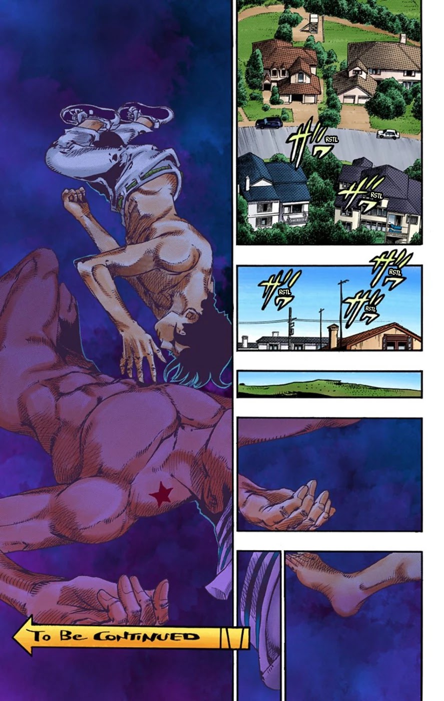 JoJo's Bizarre Adventure Part 8 - JoJolion (Official Colored) Chapter 53 page 37 - Chapter 53: Vitamin C and Killer Queen Part 4