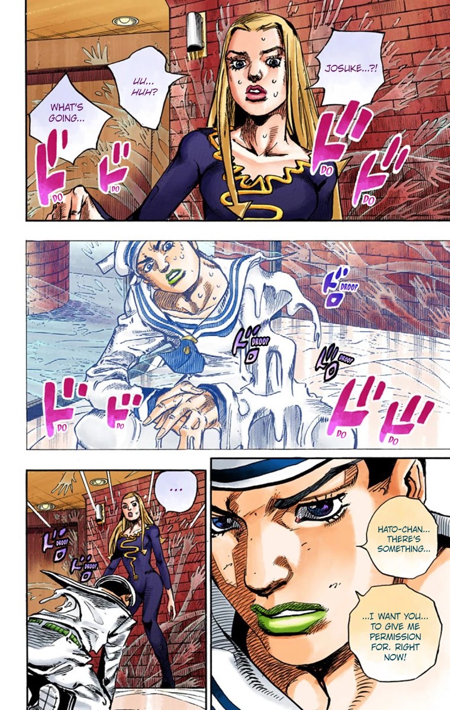 JoJo's Bizarre Adventure Part 8 - JoJolion (Official Colored) Chapter 53 page 5 - Chapter 53: Vitamin C and Killer Queen Part 4