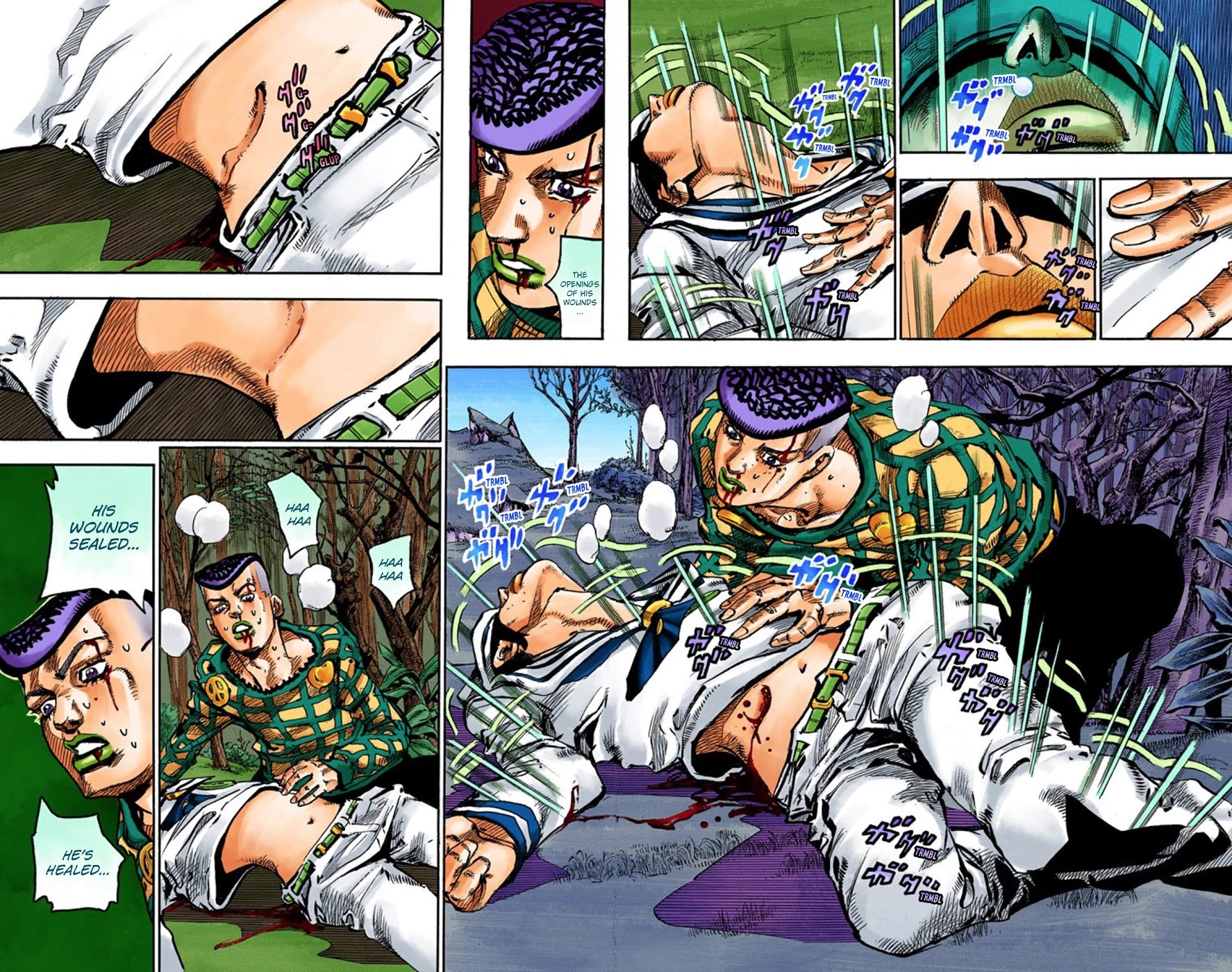 JoJo's Bizarre Adventure Part 8 - JoJolion (Official Colored) Chapter 53 page 9 - Chapter 53: Vitamin C and Killer Queen Part 4