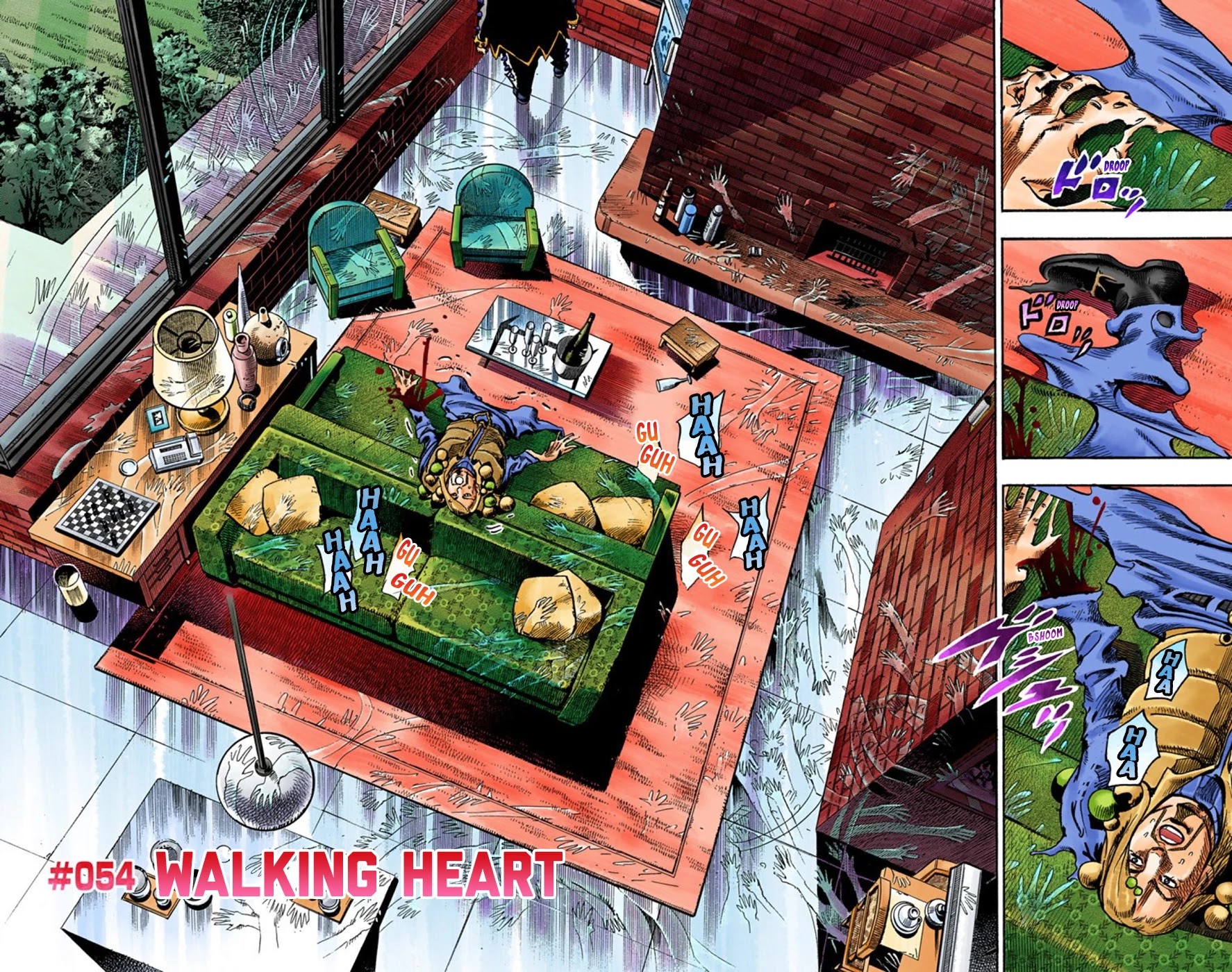 JoJo's Bizarre Adventure Part 8 - JoJolion (Official Colored) Chapter 54 page 2 - Chapter 54: Walking Heart