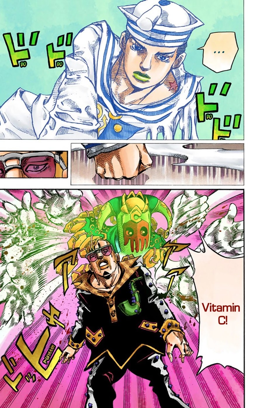 JoJo's Bizarre Adventure Part 8 - JoJolion (Official Colored) Chapter 54 page 21 - Chapter 54: Walking Heart