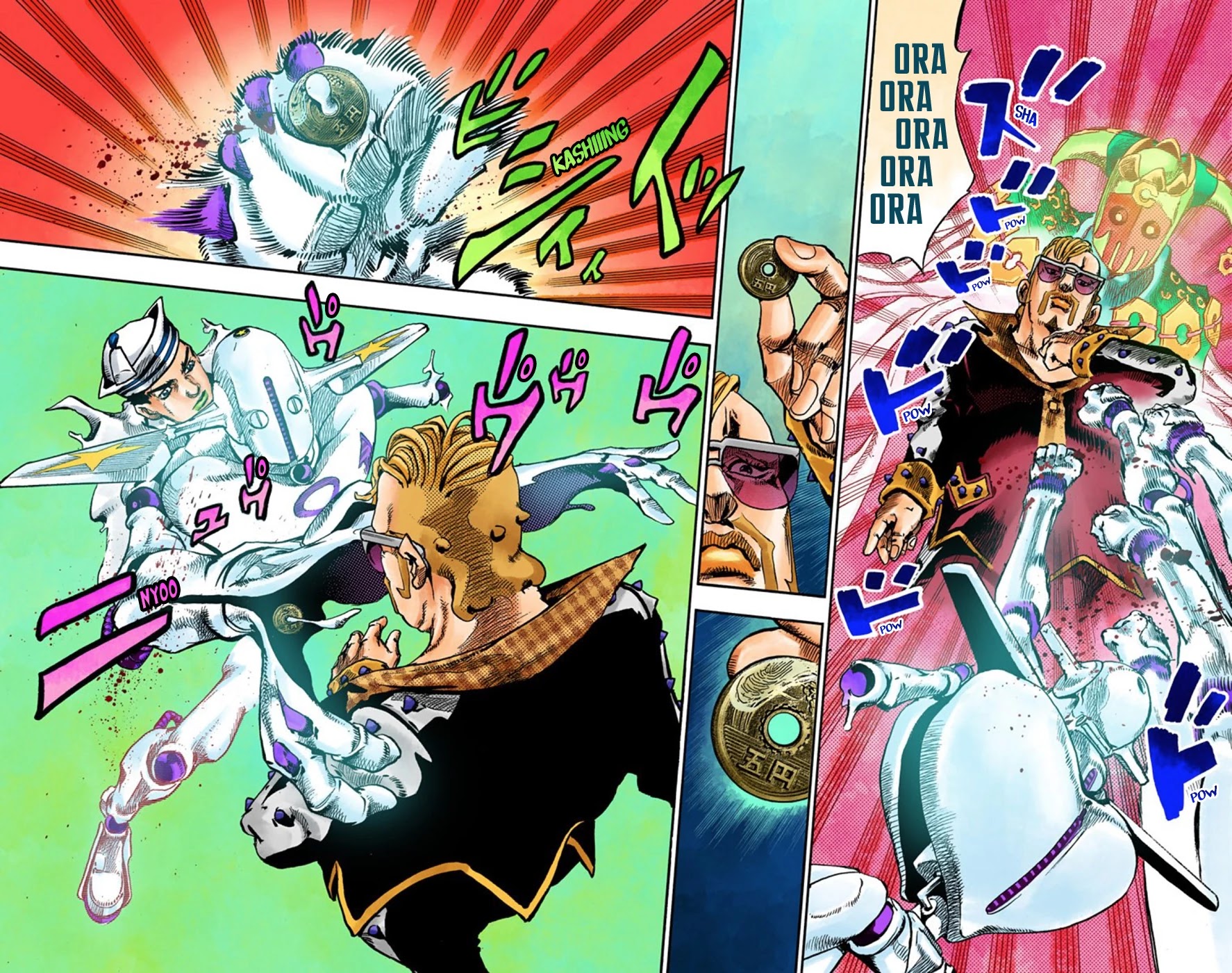 JoJo's Bizarre Adventure Part 8 - JoJolion (Official Colored) Chapter 54 page 22 - Chapter 54: Walking Heart