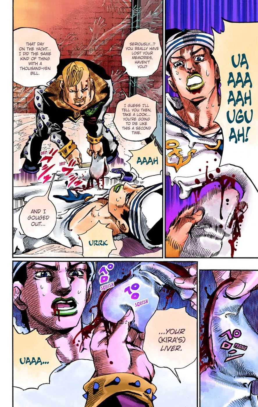 JoJo's Bizarre Adventure Part 8 - JoJolion (Official Colored) Chapter 54 page 26 - Chapter 54: Walking Heart
