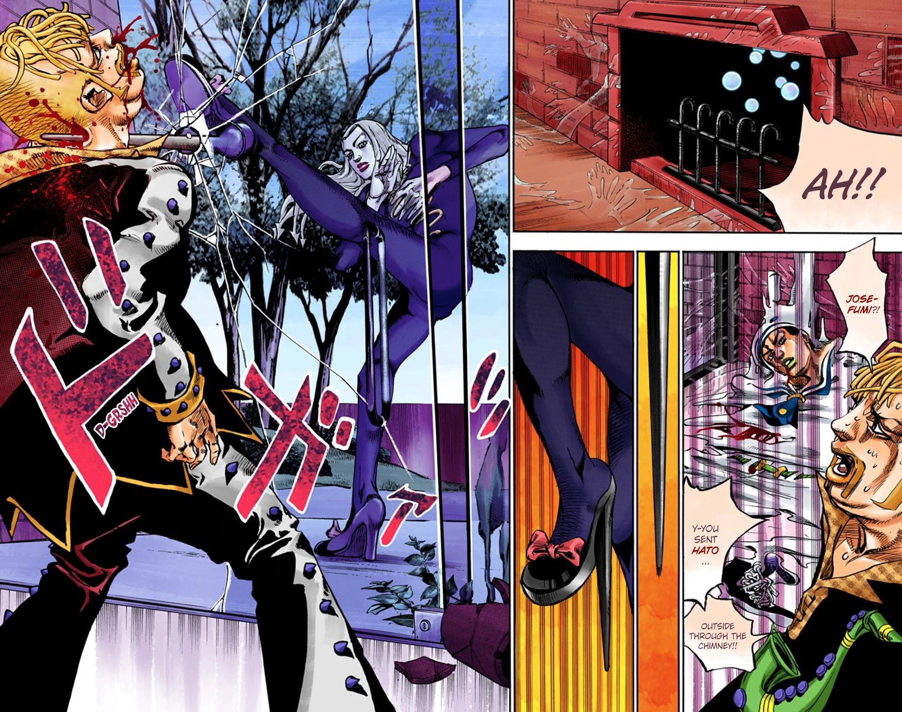 JoJo's Bizarre Adventure Part 8 - JoJolion (Official Colored) Chapter 54 page 30 - Chapter 54: Walking Heart