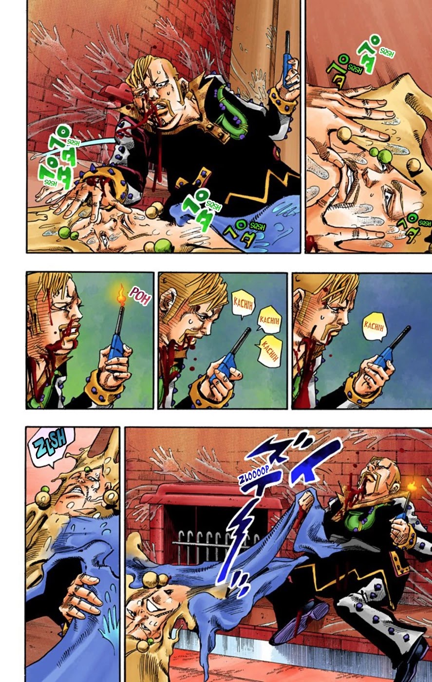 JoJo's Bizarre Adventure Part 8 - JoJolion (Official Colored) Chapter 55 page 14 - Chapter 55: Walking Heart, Breaking Heart