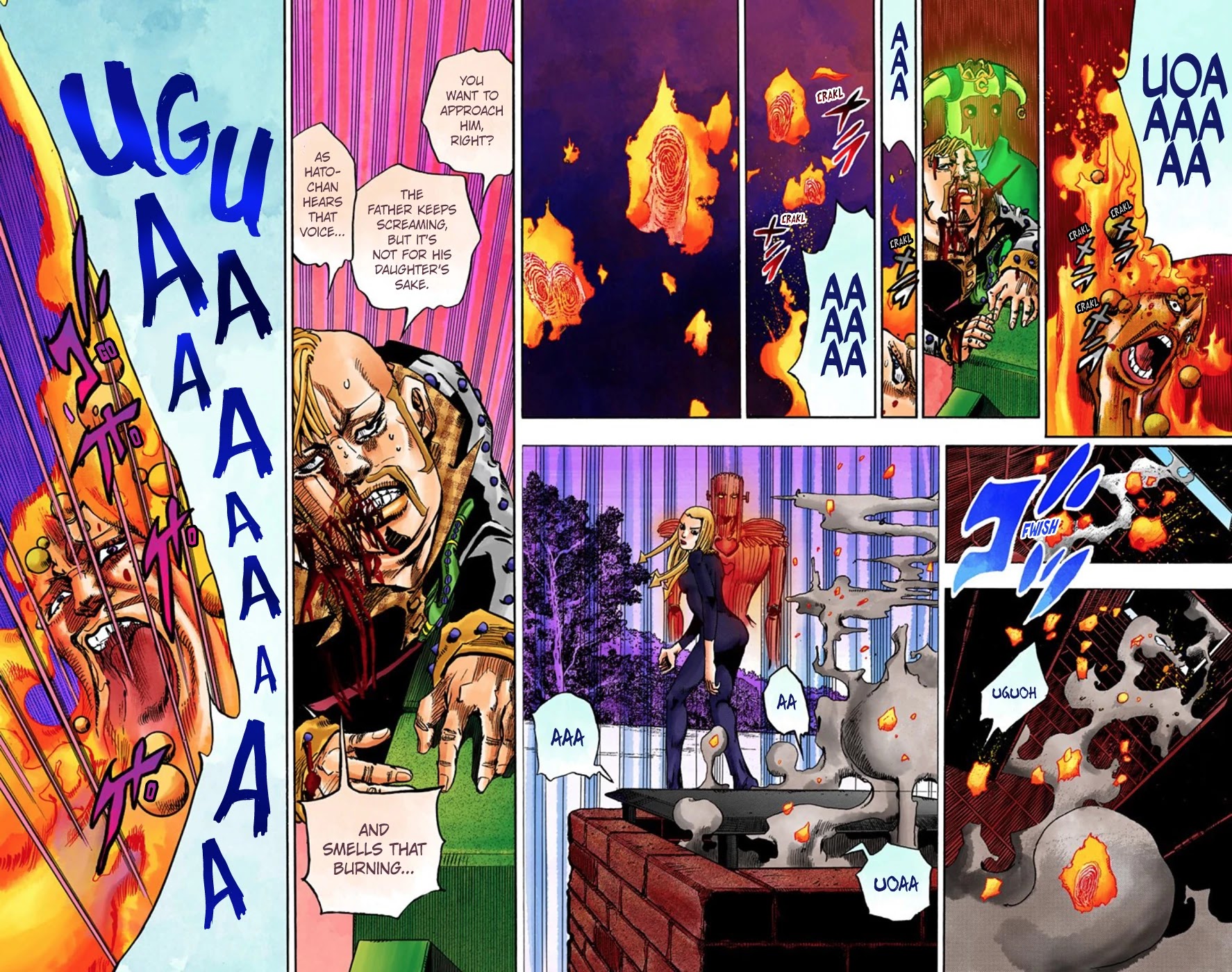 JoJo's Bizarre Adventure Part 8 - JoJolion (Official Colored) Chapter 55 page 16 - Chapter 55: Walking Heart, Breaking Heart