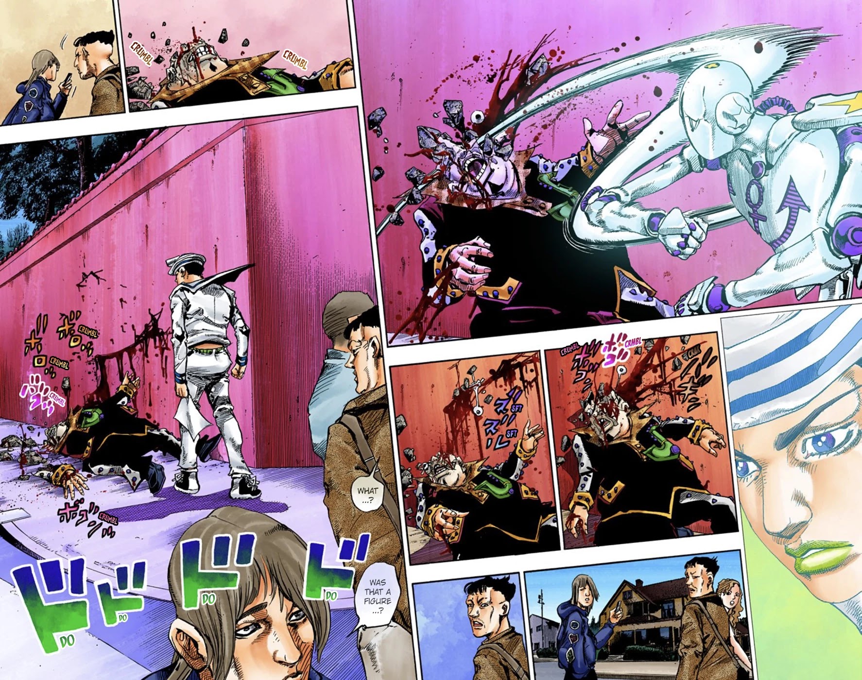 JoJo's Bizarre Adventure Part 8 - JoJolion (Official Colored) Chapter 55 page 25 - Chapter 55: Walking Heart, Breaking Heart