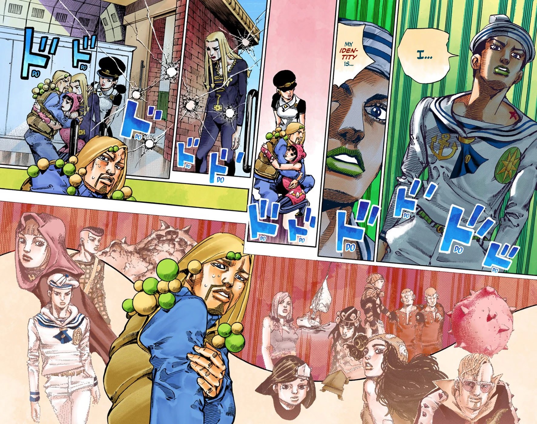 JoJo's Bizarre Adventure Part 8 - JoJolion (Official Colored) Chapter 55 page 26 - Chapter 55: Walking Heart, Breaking Heart
