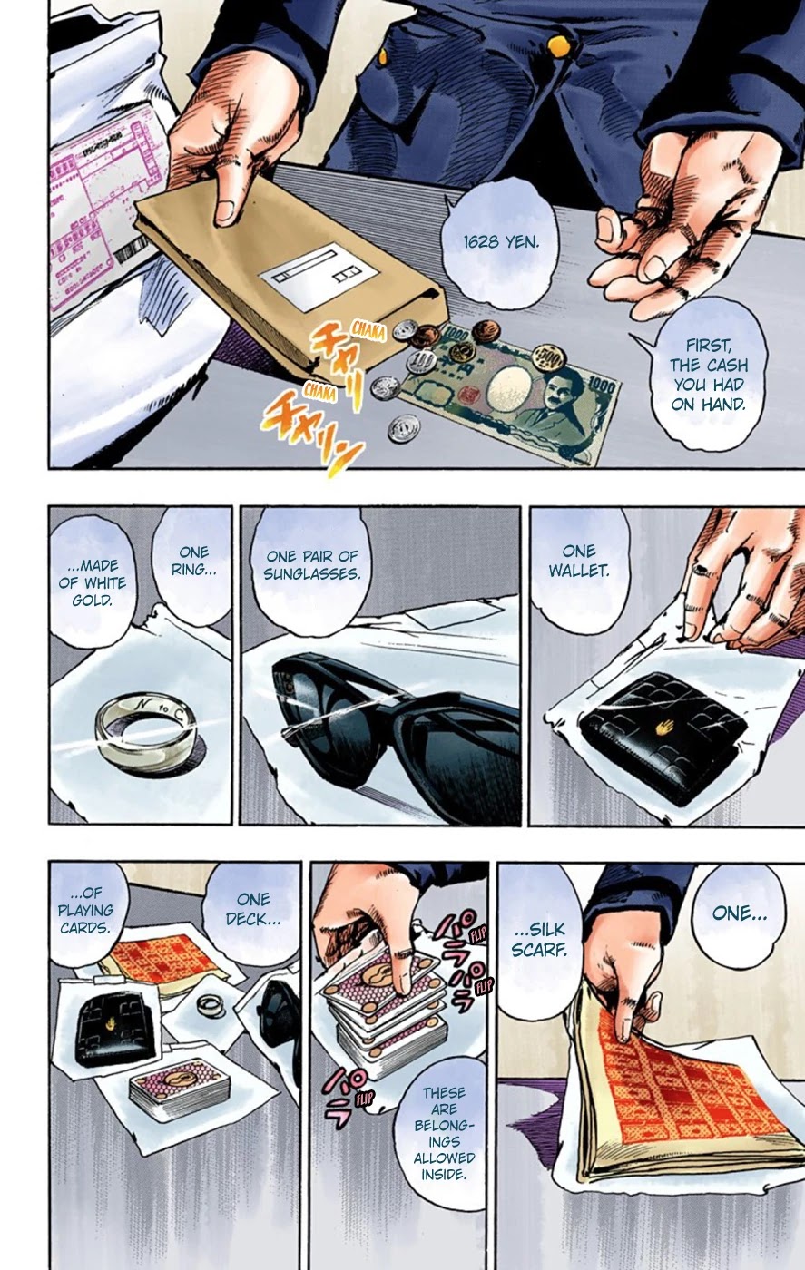 JoJo's Bizarre Adventure Part 8 - JoJolion (Official Colored) Chapter 55 page 31 - Chapter 55: Walking Heart, Breaking Heart