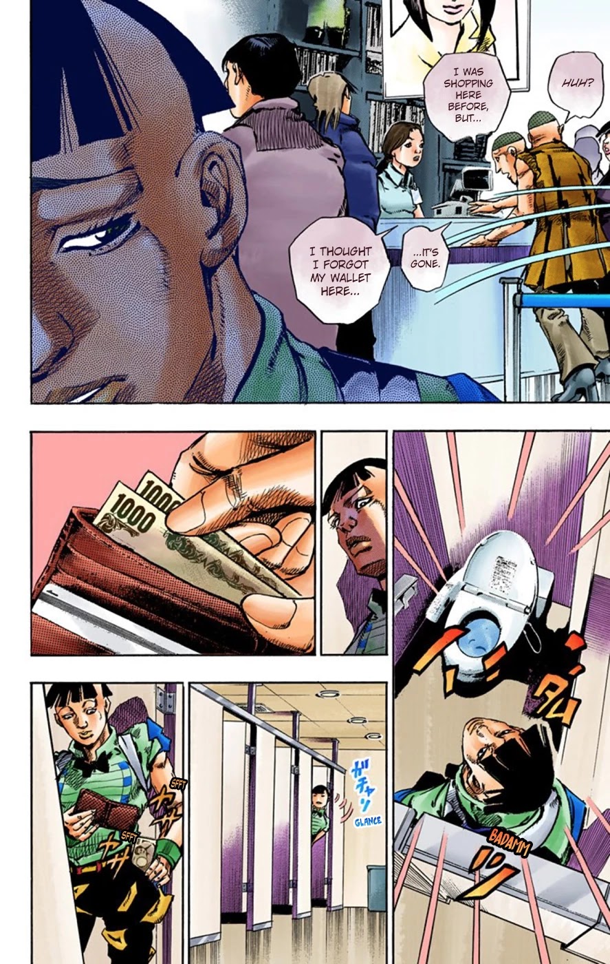 JoJo's Bizarre Adventure Part 8 - JoJolion (Official Colored) Chapter 56 page 10 - Chapter 56: Milagro Man Part 1