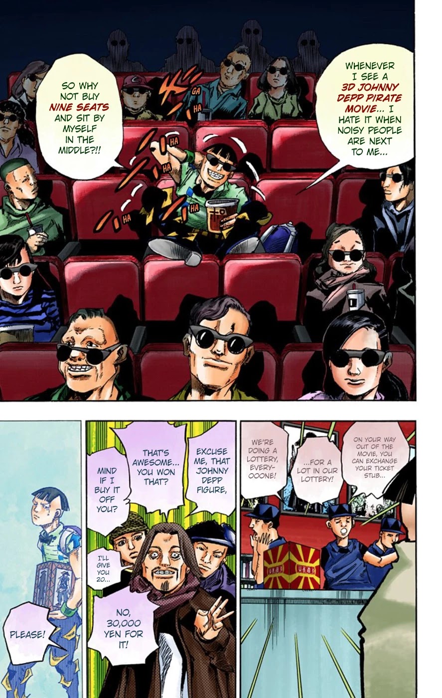 JoJo's Bizarre Adventure Part 8 - JoJolion (Official Colored) Chapter 56 page 21 - Chapter 56: Milagro Man Part 1