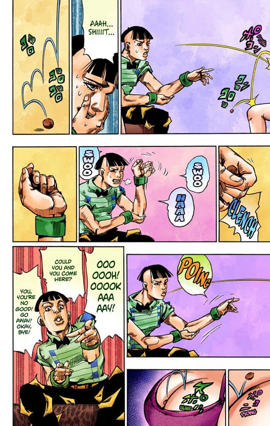 JoJo's Bizarre Adventure Part 8 - JoJolion (Official Colored) Chapter 56 page 26 - Chapter 56: Milagro Man Part 1