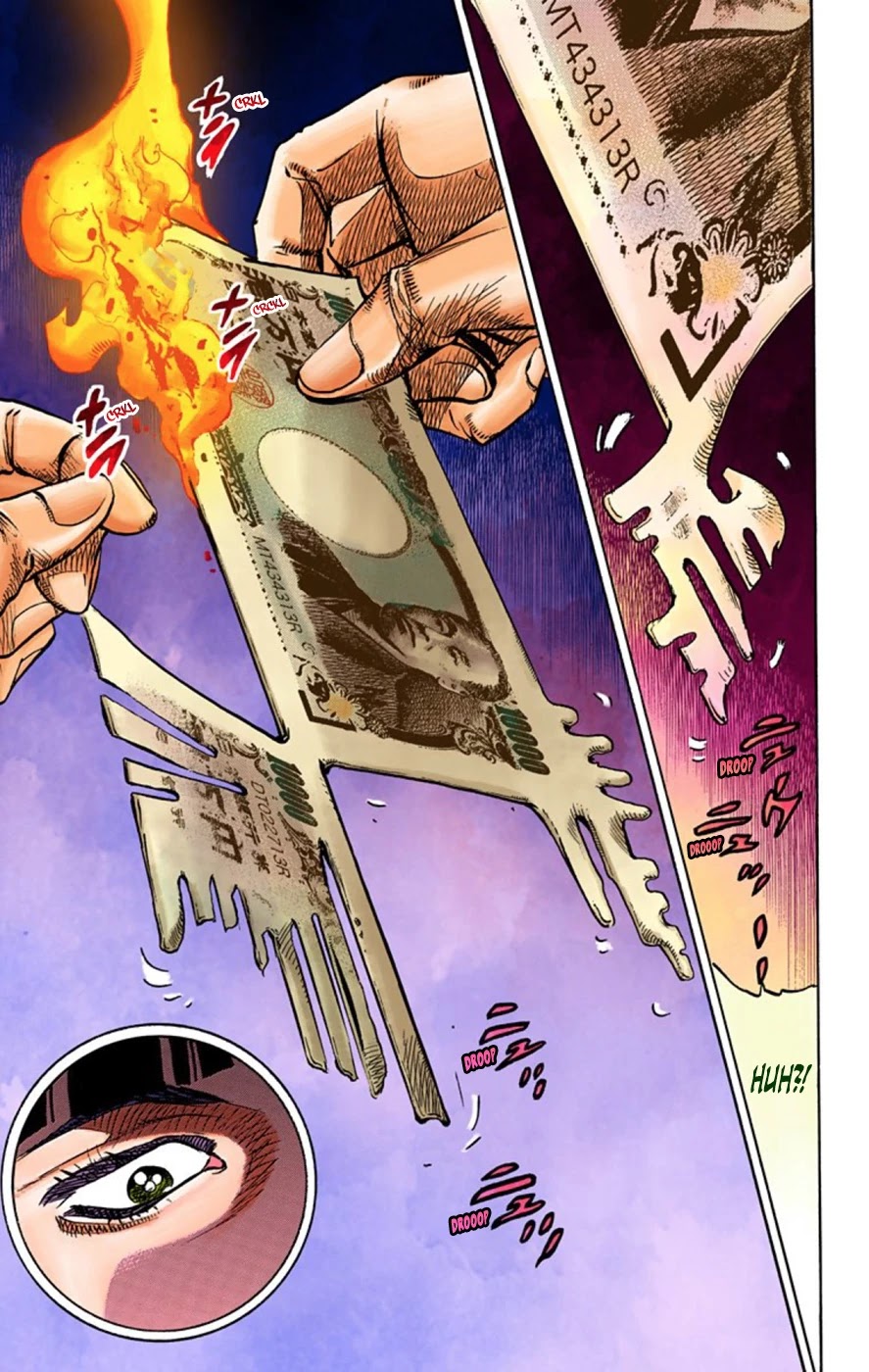 JoJo's Bizarre Adventure Part 8 - JoJolion (Official Colored) Chapter 57 page 24 - Chapter 57: Milagro Man Part 2