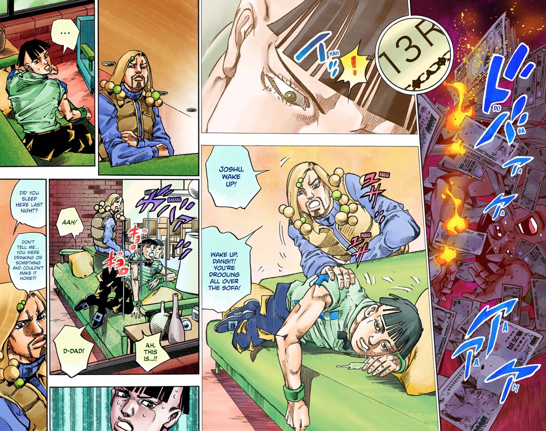 JoJo's Bizarre Adventure Part 8 - JoJolion (Official Colored) Chapter 57 page 26 - Chapter 57: Milagro Man Part 2