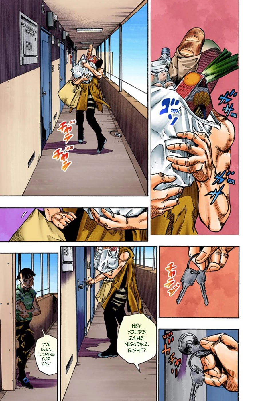 JoJo's Bizarre Adventure Part 8 - JoJolion (Official Colored) Chapter 57 page 30 - Chapter 57: Milagro Man Part 2
