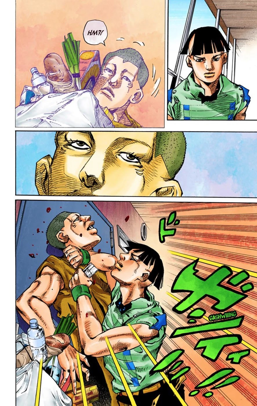 JoJo's Bizarre Adventure Part 8 - JoJolion (Official Colored) Chapter 57 page 31 - Chapter 57: Milagro Man Part 2