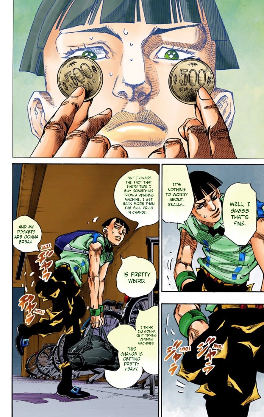 JoJo's Bizarre Adventure Part 8 - JoJolion (Official Colored) Chapter 57 page 4 - Chapter 57: Milagro Man Part 2