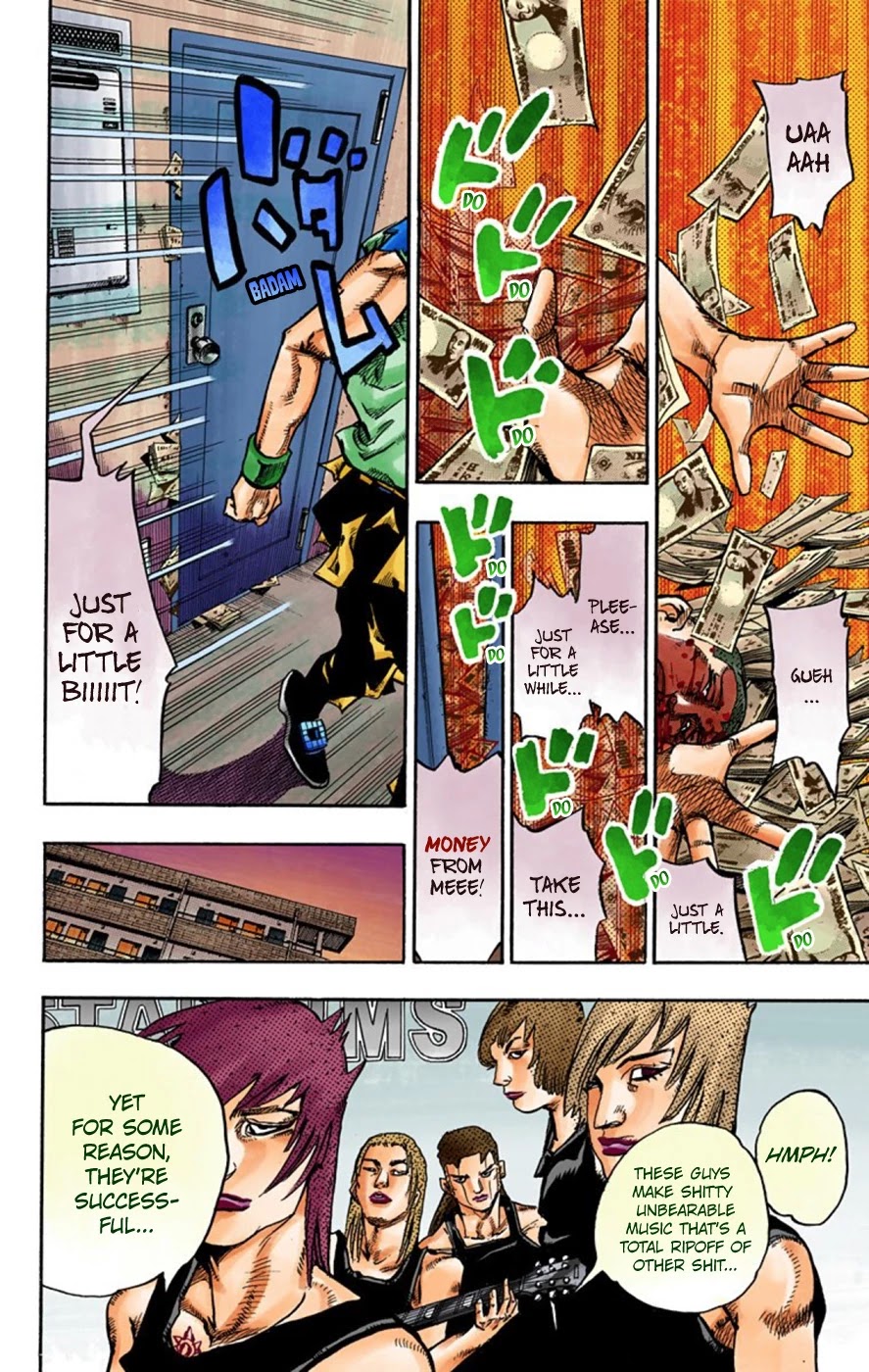 JoJo's Bizarre Adventure Part 8 - JoJolion (Official Colored) Chapter 57 page 45 - Chapter 57: Milagro Man Part 2