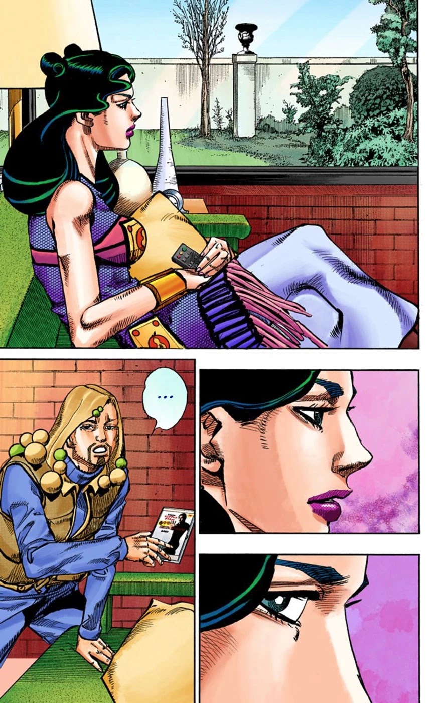 JoJo's Bizarre Adventure Part 8 - JoJolion (Official Colored) Chapter 58 page 21 - Chapter 58: Dawn at the Higashikata House