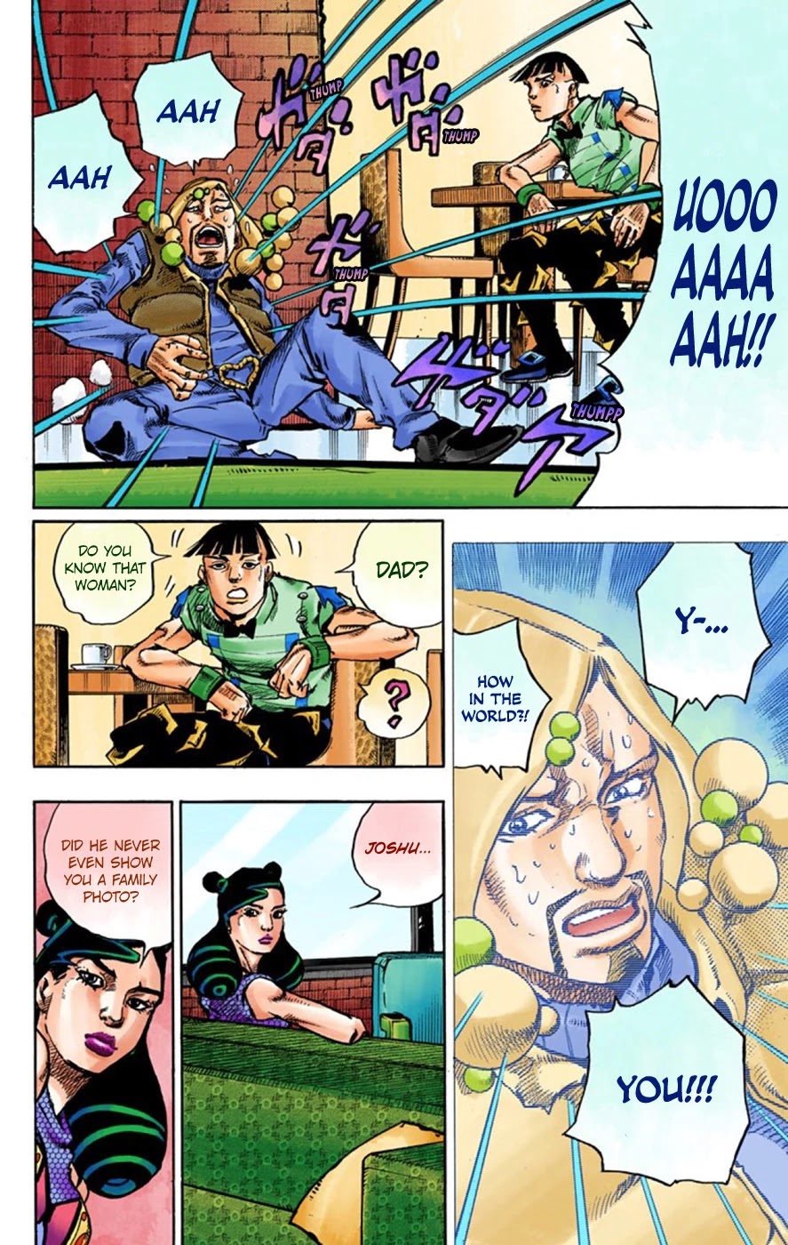 JoJo's Bizarre Adventure Part 8 - JoJolion (Official Colored) Chapter 58 page 24 - Chapter 58: Dawn at the Higashikata House