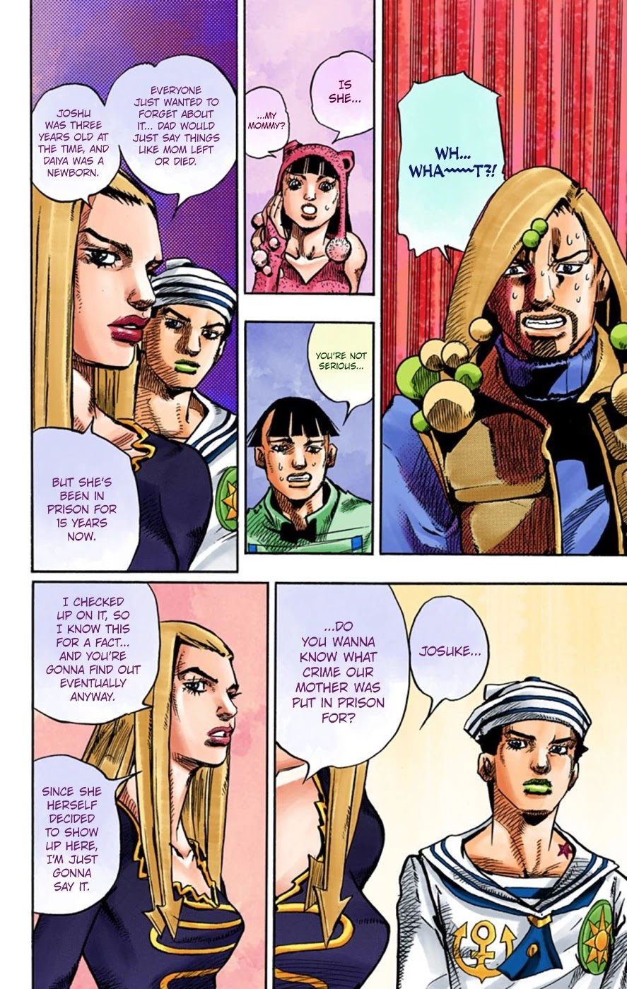 JoJo's Bizarre Adventure Part 8 - JoJolion (Official Colored) Chapter 58 page 30 - Chapter 58: Dawn at the Higashikata House