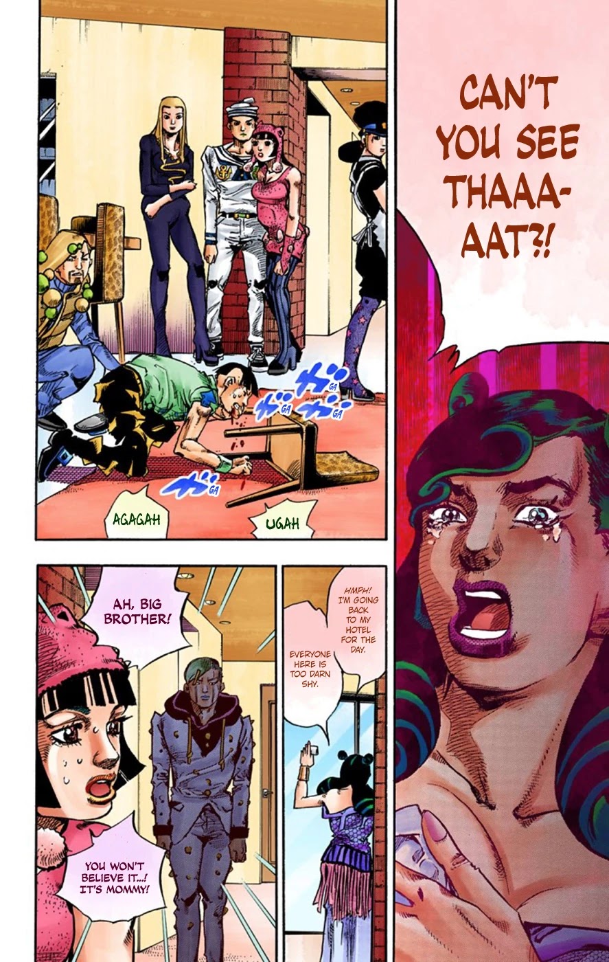 JoJo's Bizarre Adventure Part 8 - JoJolion (Official Colored) Chapter 58 page 39 - Chapter 58: Dawn at the Higashikata House
