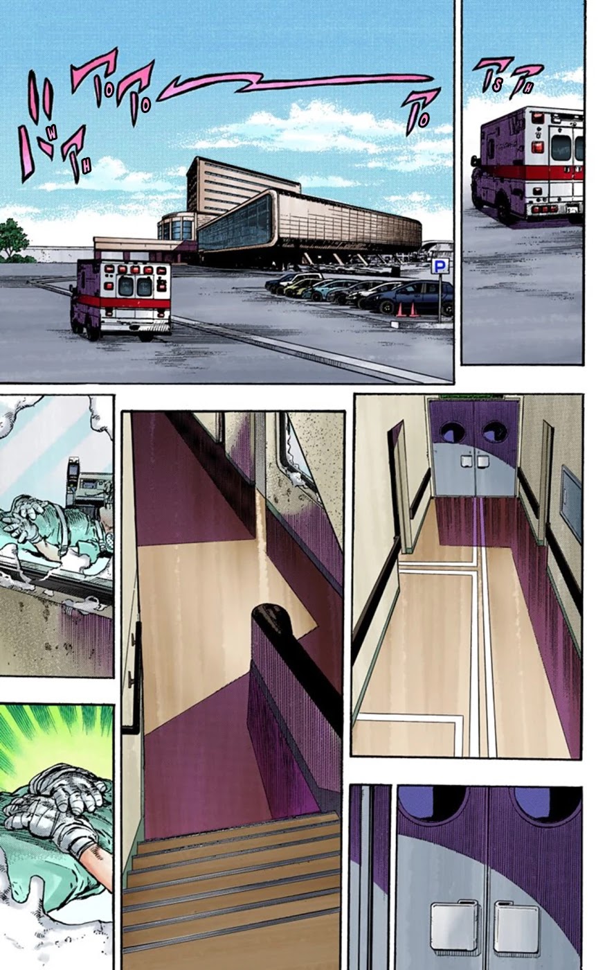 JoJo's Bizarre Adventure Part 8 - JoJolion (Official Colored) Chapter 58 page 5 - Chapter 58: Dawn at the Higashikata House