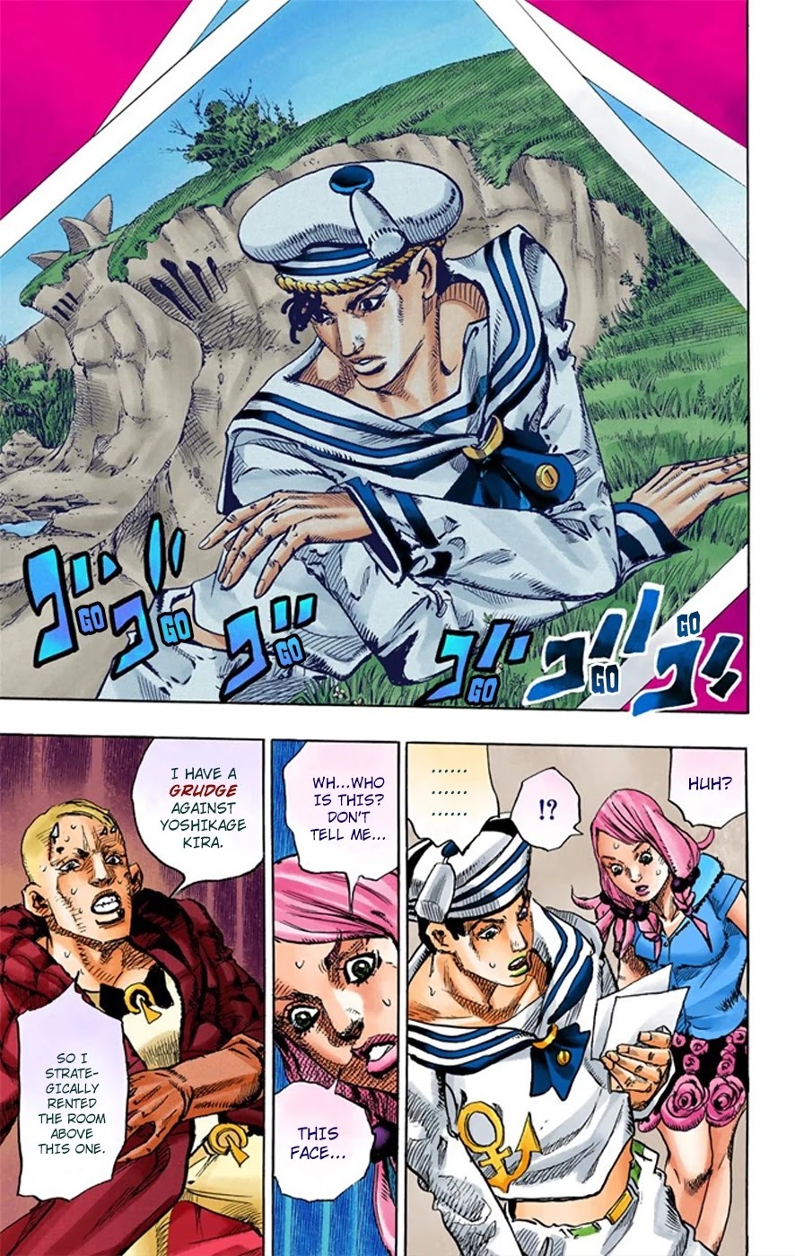 JoJo's Bizarre Adventure Part 8 - JoJolion (Official Colored) Chapter 6 page 21 - Chapter 6: Soft & Wet Part 5