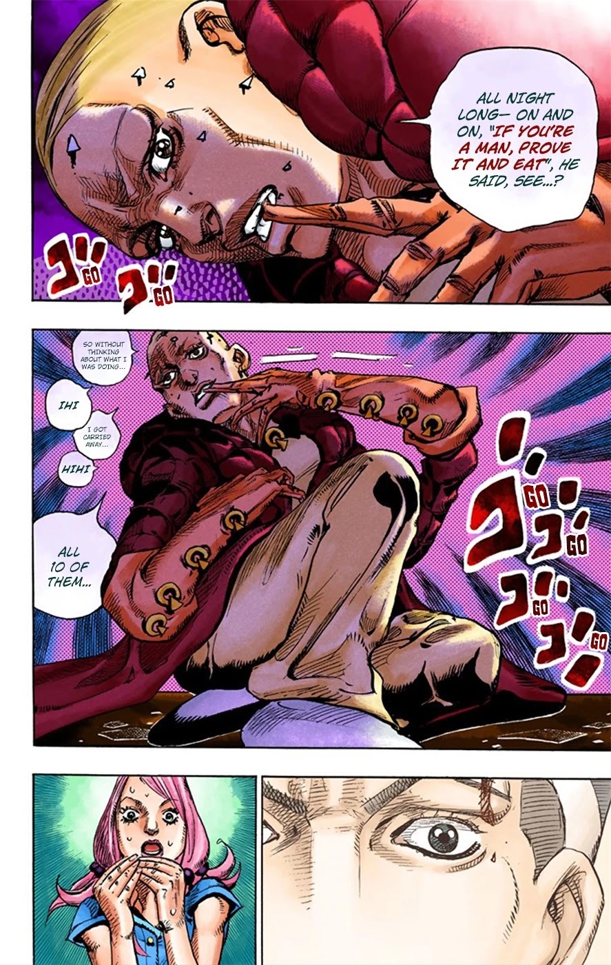 JoJo's Bizarre Adventure Part 8 - JoJolion (Official Colored) Chapter 6 page 32 - Chapter 6: Soft & Wet Part 5