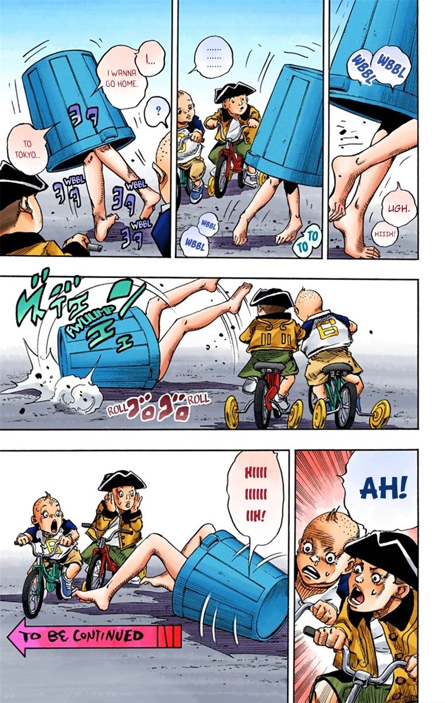 JoJo's Bizarre Adventure Part 8 - JoJolion (Official Colored) Chapter 6 page 50 - Chapter 6: Soft & Wet Part 5