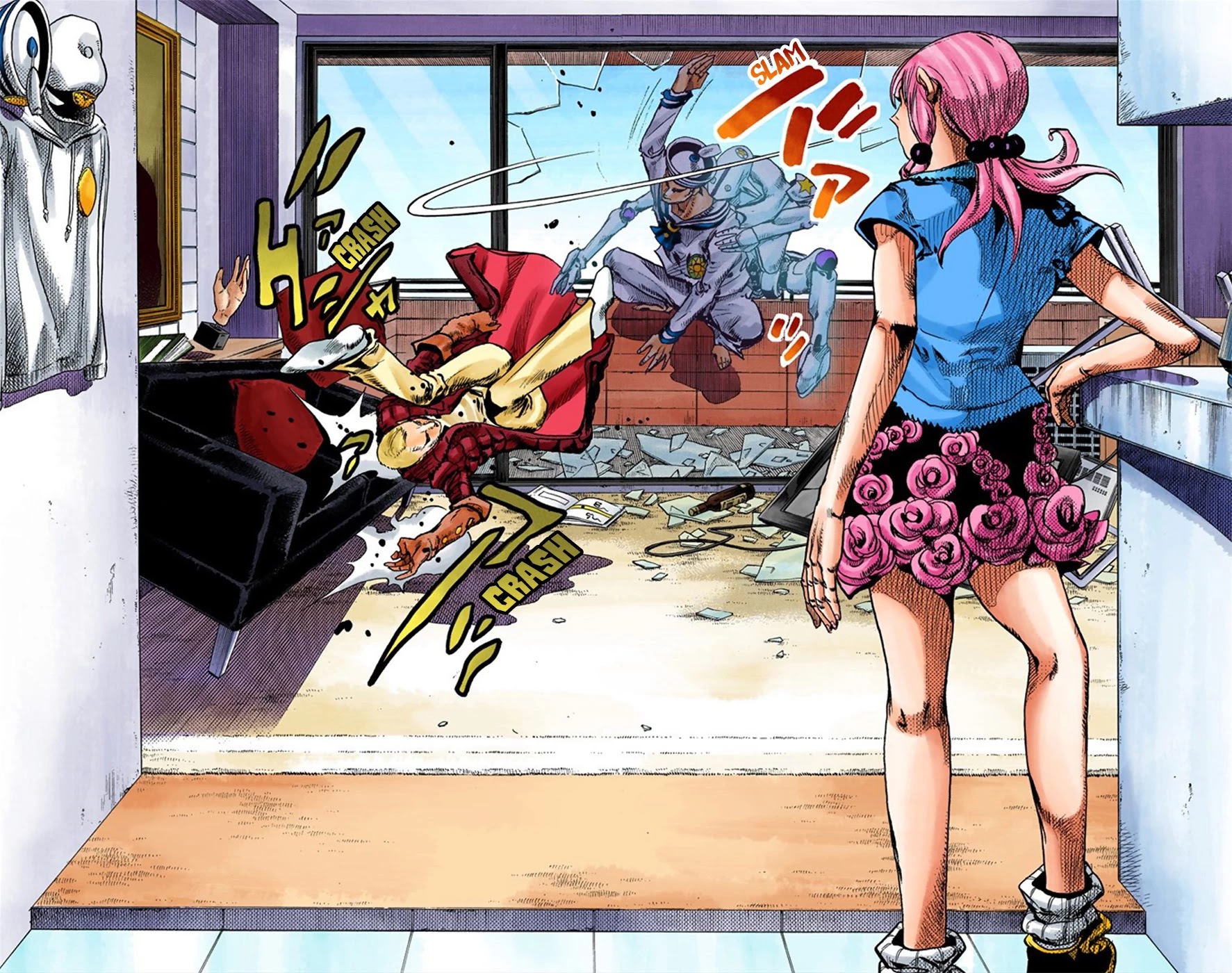 JoJo's Bizarre Adventure Part 8 - JoJolion (Official Colored) Chapter 6 page 9 - Chapter 6: Soft & Wet Part 5
