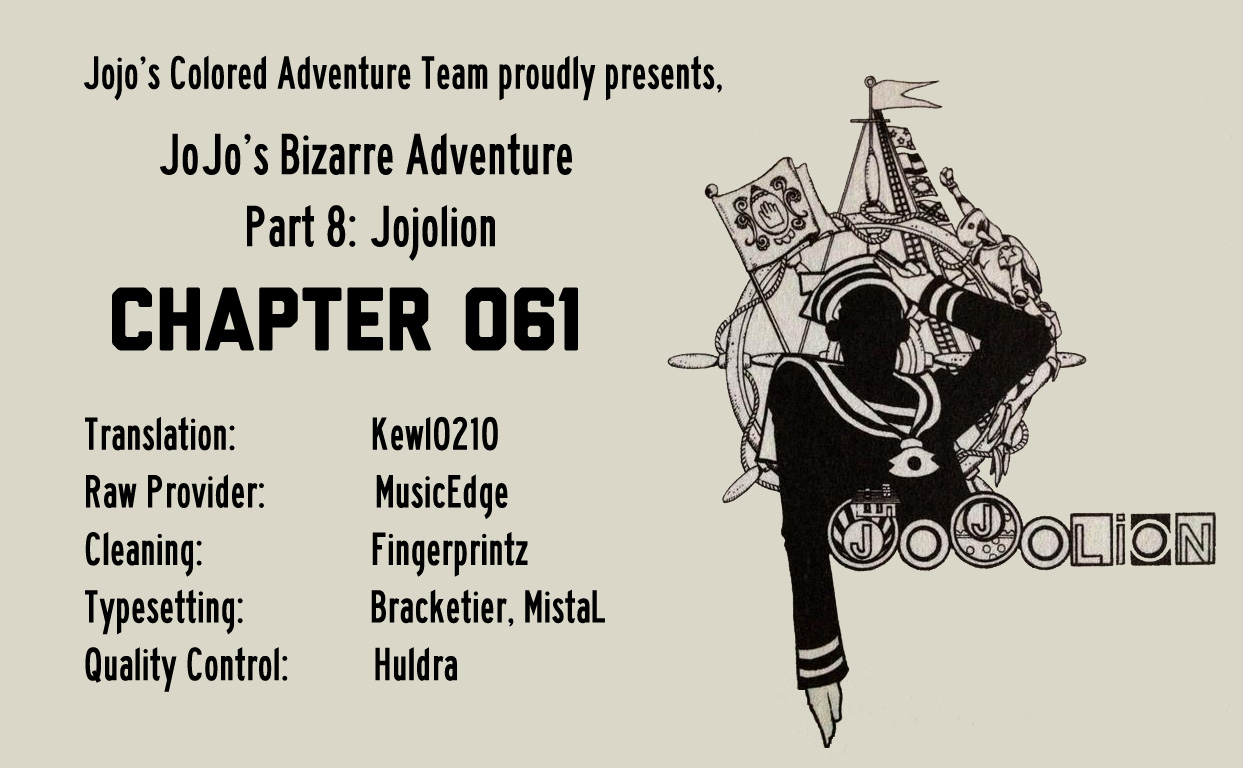 JoJo's Bizarre Adventure Part 8 - JoJolion (Official Colored) Chapter 61 page 44 - Chapter 61: Dolomité's Blue Lagoon Part 3