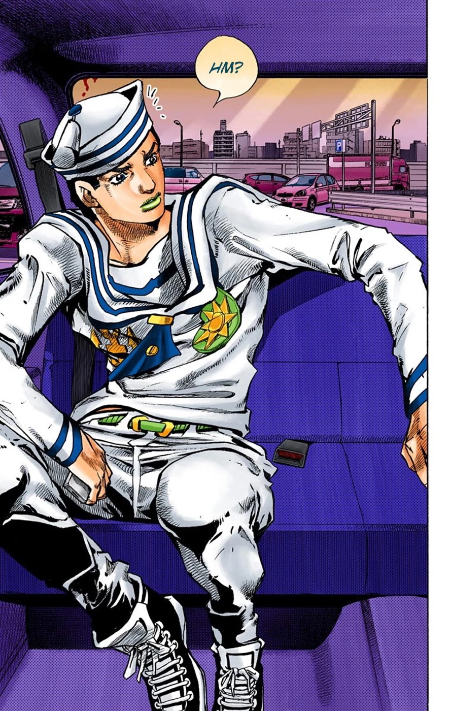 JoJo's Bizarre Adventure Part 8 - JoJolion (Official Colored) Chapter 63 page 10 - Chapter 63: Dolomité's Blue Lagoon Part 5