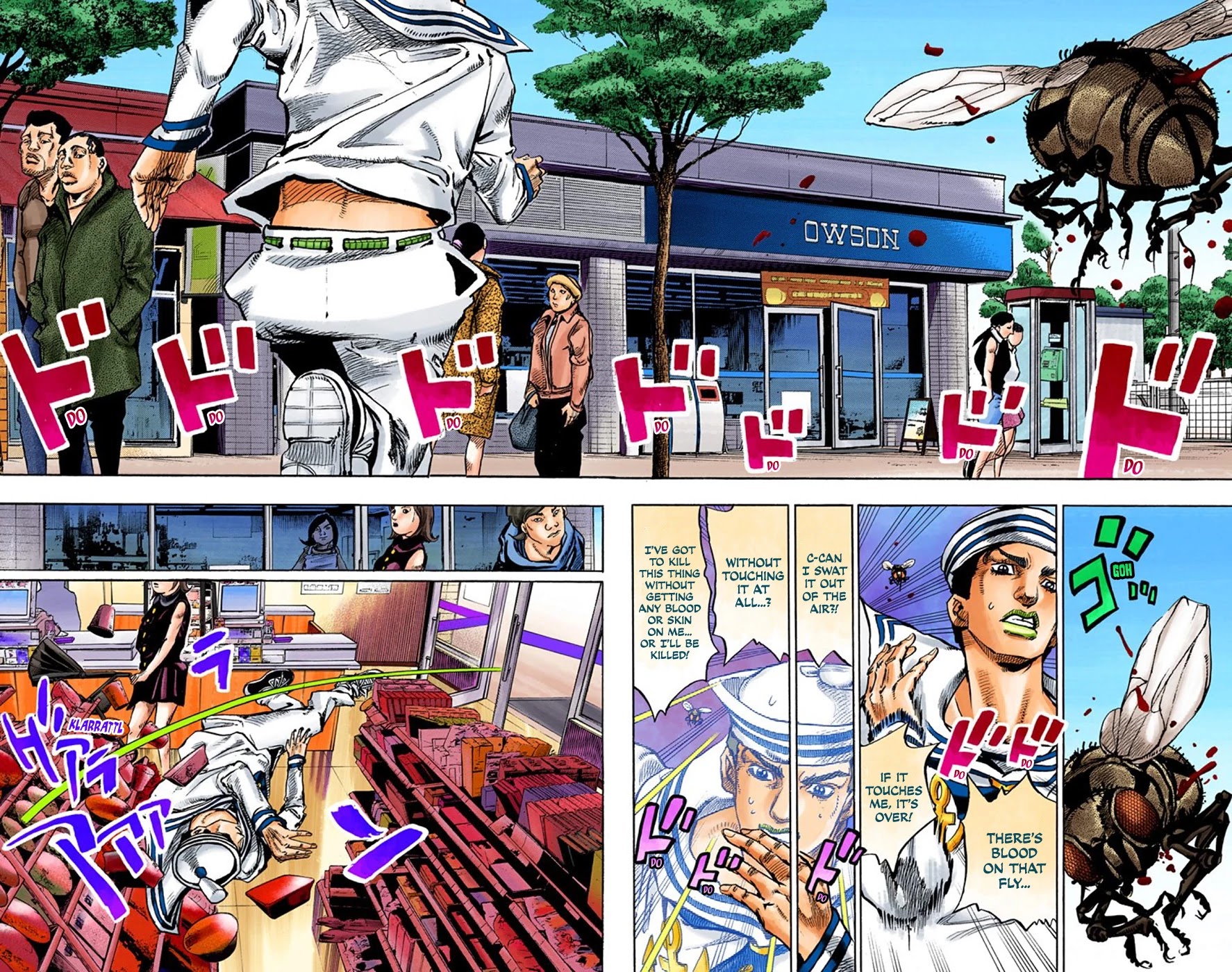 JoJo's Bizarre Adventure Part 8 - JoJolion (Official Colored) Chapter 63 page 18 - Chapter 63: Dolomité's Blue Lagoon Part 5