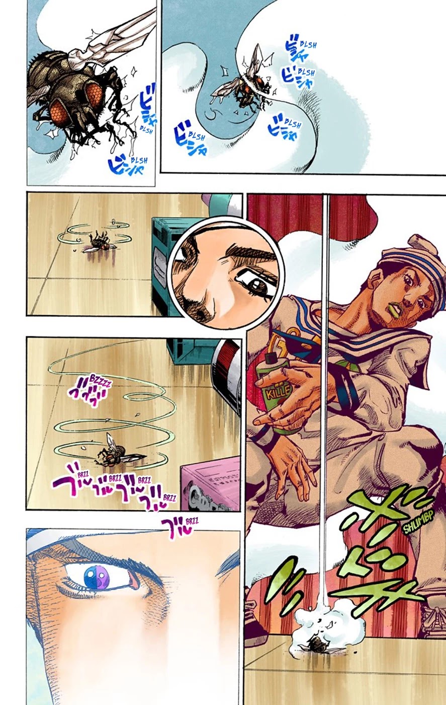 JoJo's Bizarre Adventure Part 8 - JoJolion (Official Colored) Chapter 63 page 20 - Chapter 63: Dolomité's Blue Lagoon Part 5
