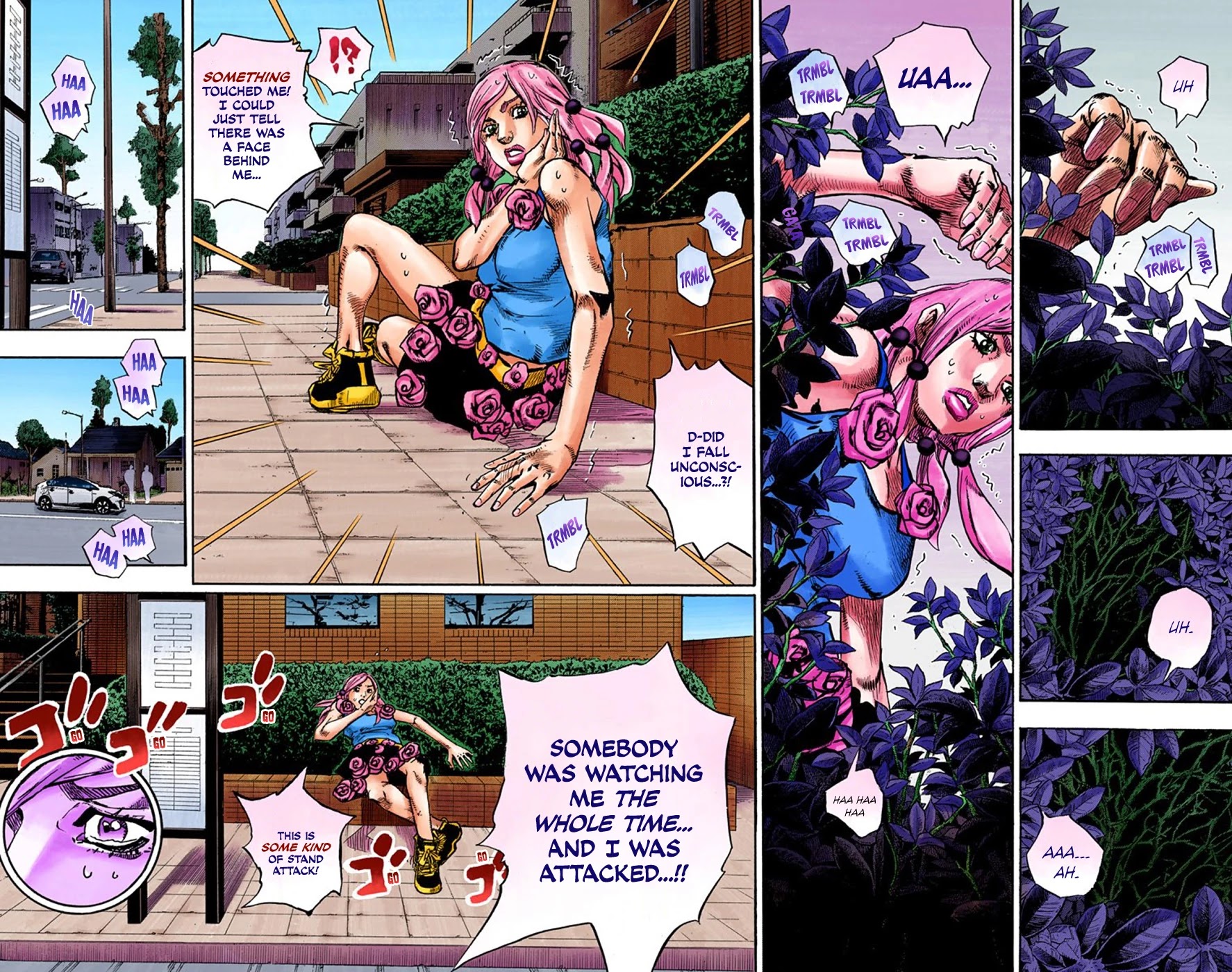 JoJo's Bizarre Adventure Part 8 - JoJolion (Official Colored) Chapter 63 page 8 - Chapter 63: Dolomité's Blue Lagoon Part 5
