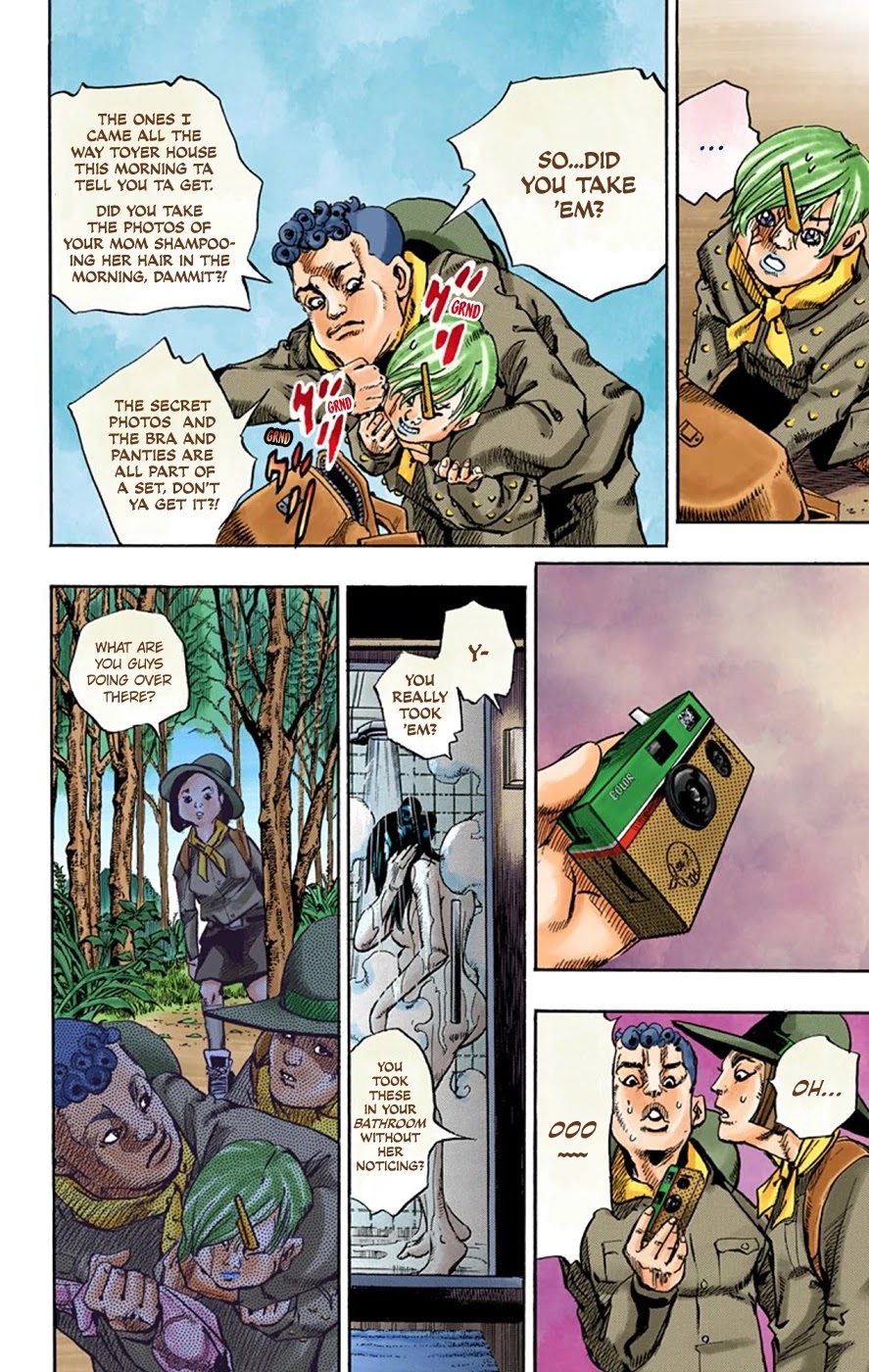 JoJo's Bizarre Adventure Part 8 - JoJolion (Official Colored) Chapter 64 page 10 - Chapter 64: Mother and Son