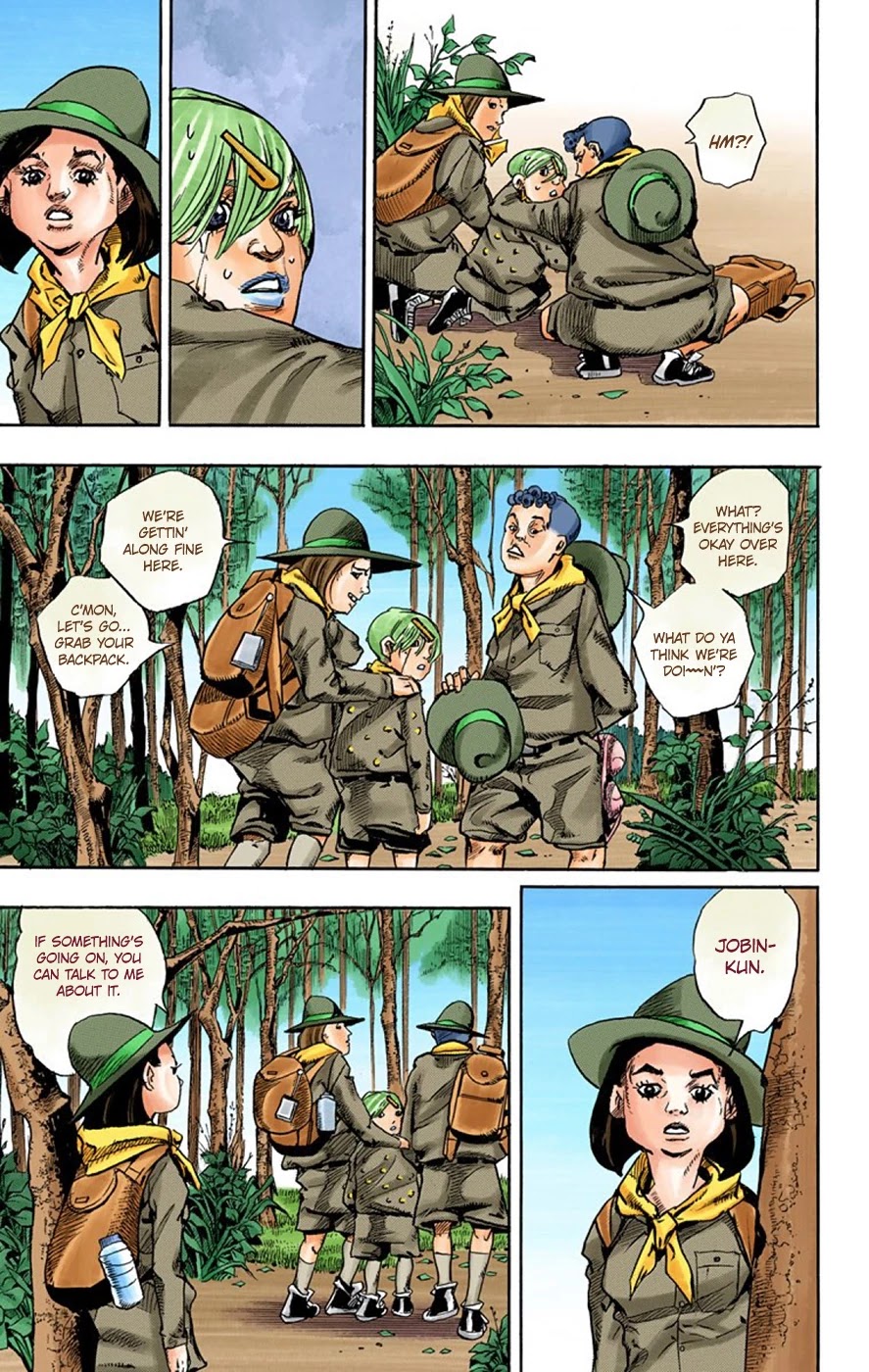 JoJo's Bizarre Adventure Part 8 - JoJolion (Official Colored) Chapter 64 page 11 - Chapter 64: Mother and Son