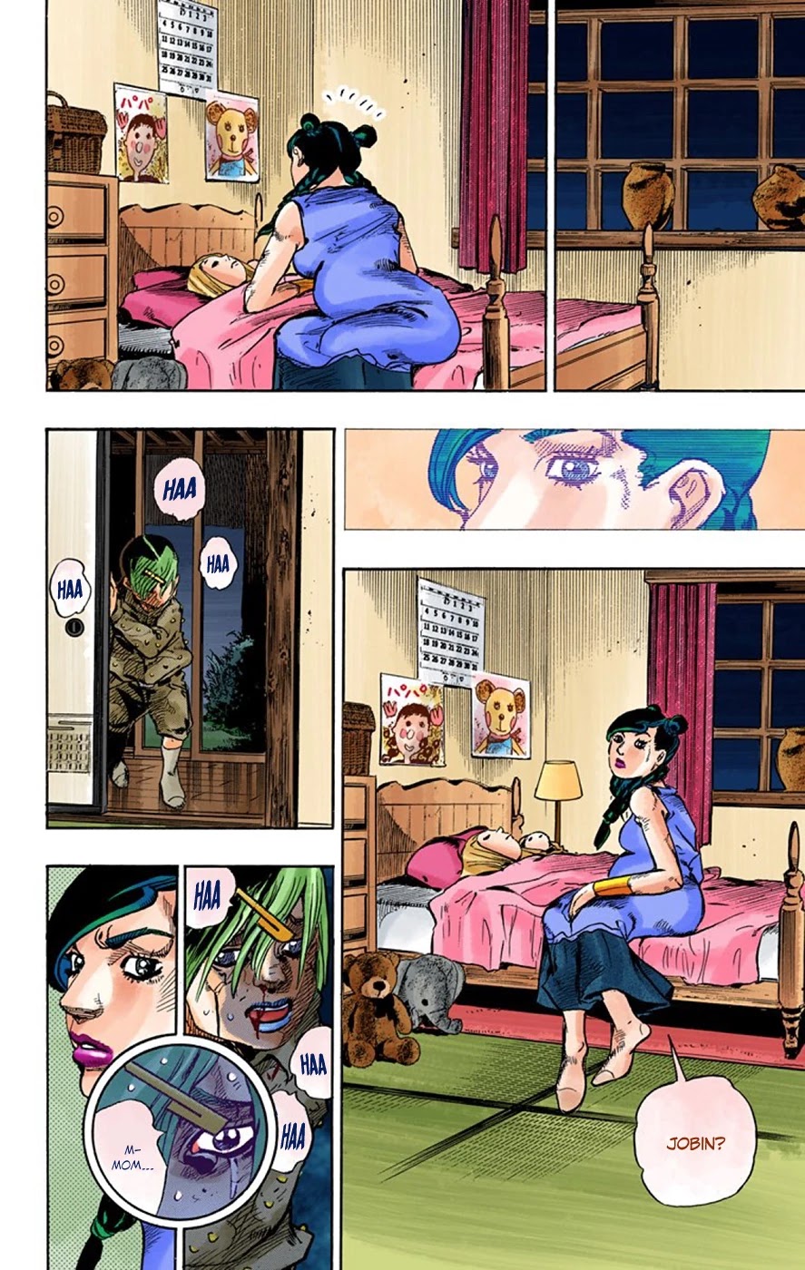 JoJo's Bizarre Adventure Part 8 - JoJolion (Official Colored) Chapter 64 page 19 - Chapter 64: Mother and Son