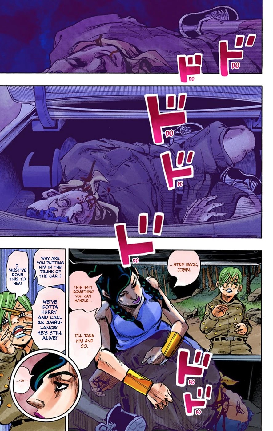 JoJo's Bizarre Adventure Part 8 - JoJolion (Official Colored) Chapter 64 page 20 - Chapter 64: Mother and Son