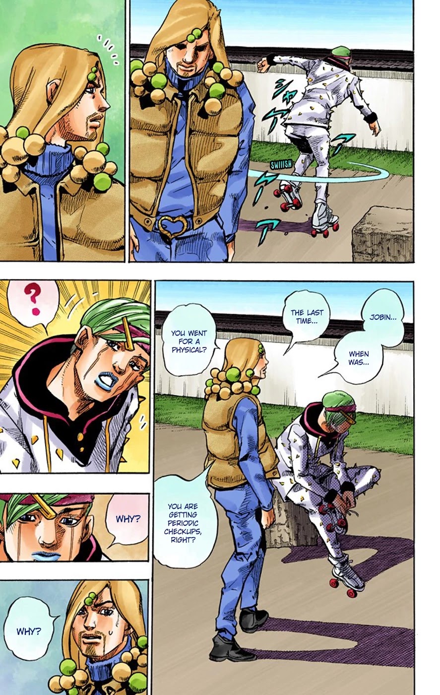 JoJo's Bizarre Adventure Part 8 - JoJolion (Official Colored) Chapter 64 page 25 - Chapter 64: Mother and Son