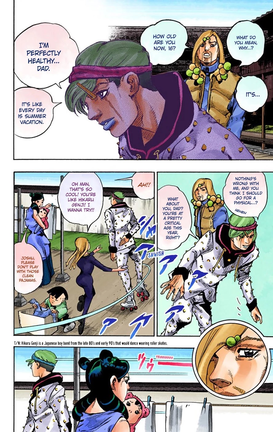 JoJo's Bizarre Adventure Part 8 - JoJolion (Official Colored) Chapter 64 page 26 - Chapter 64: Mother and Son
