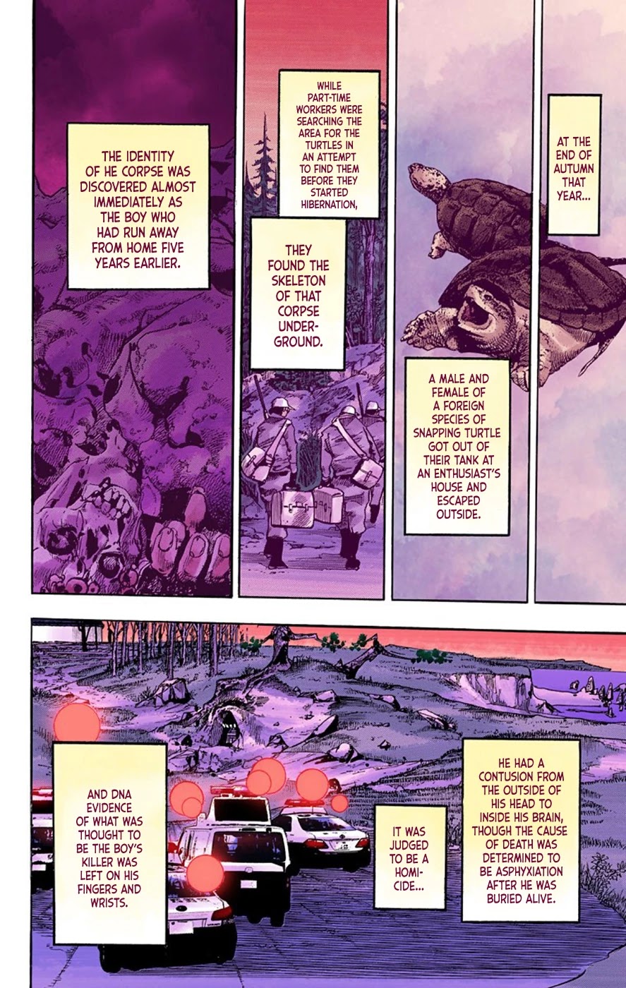JoJo's Bizarre Adventure Part 8 - JoJolion (Official Colored) Chapter 64 page 28 - Chapter 64: Mother and Son