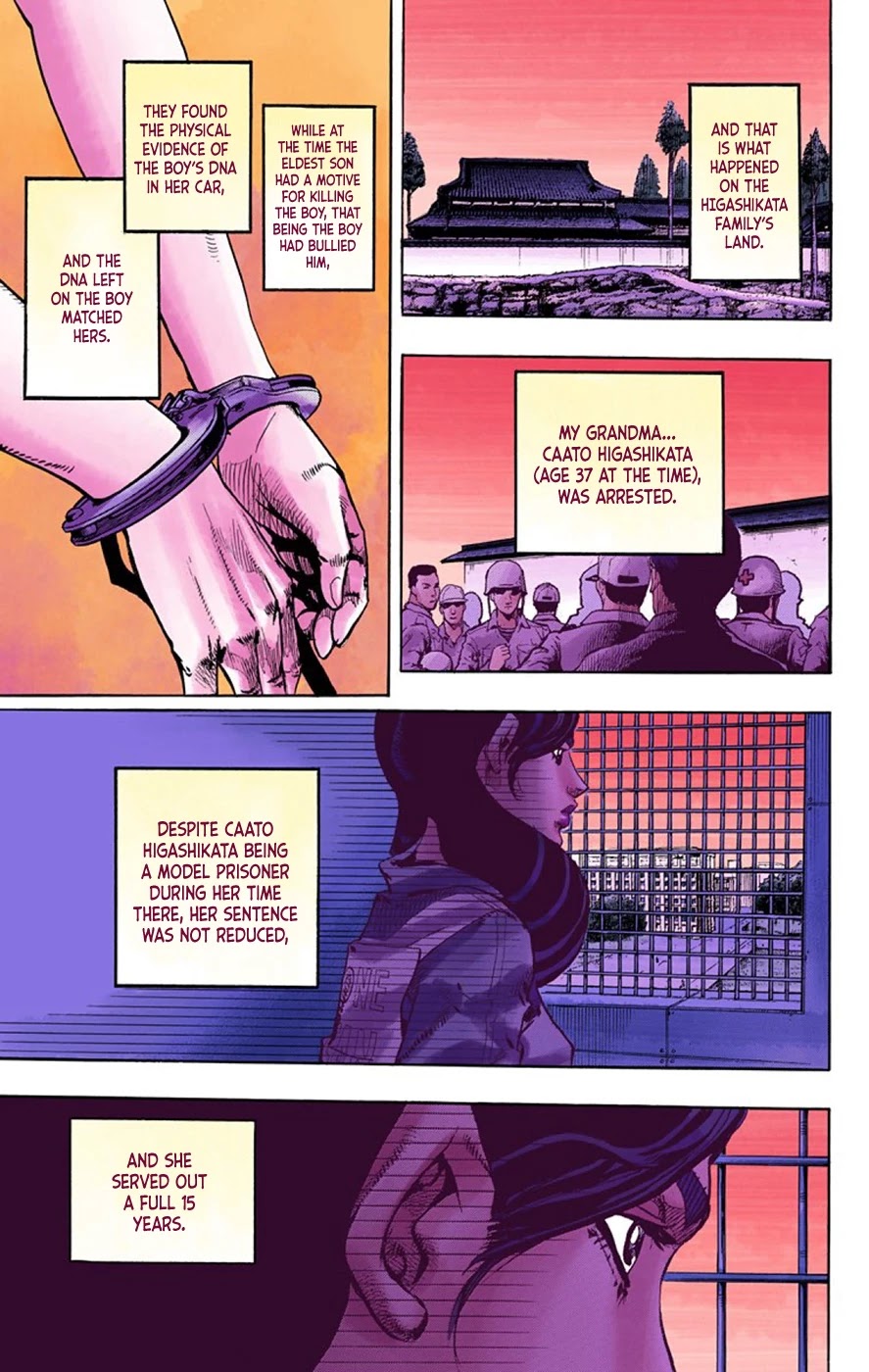 JoJo's Bizarre Adventure Part 8 - JoJolion (Official Colored) Chapter 64 page 29 - Chapter 64: Mother and Son