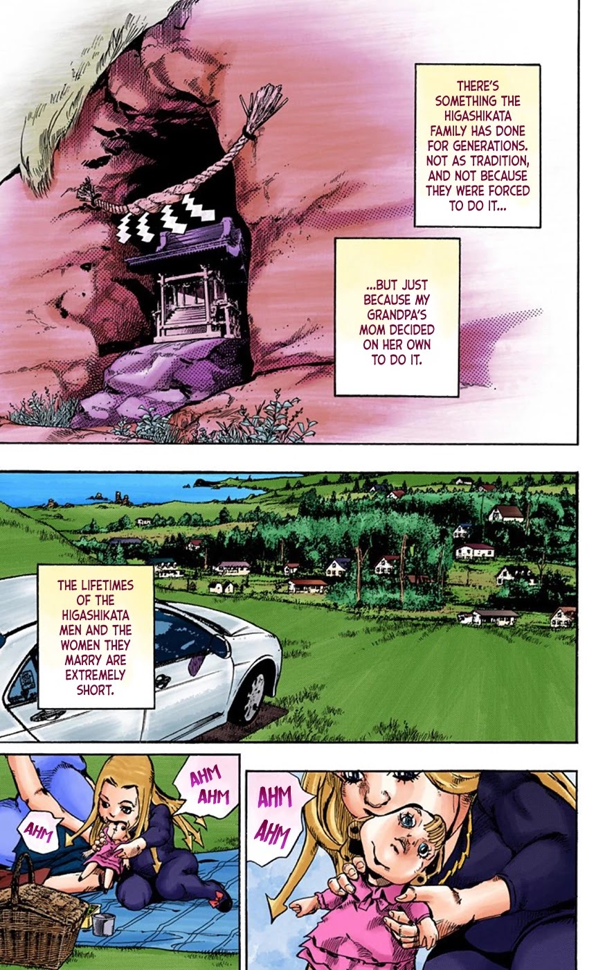 JoJo's Bizarre Adventure Part 8 - JoJolion (Official Colored) Chapter 64 page 3 - Chapter 64: Mother and Son