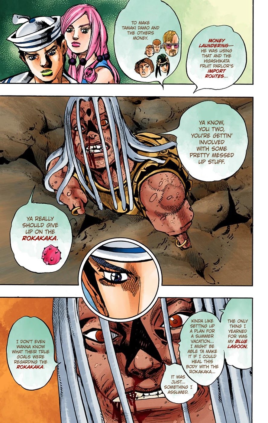 JoJo's Bizarre Adventure Part 8 - JoJolion (Official Colored) Chapter 64 page 32 - Chapter 64: Mother and Son